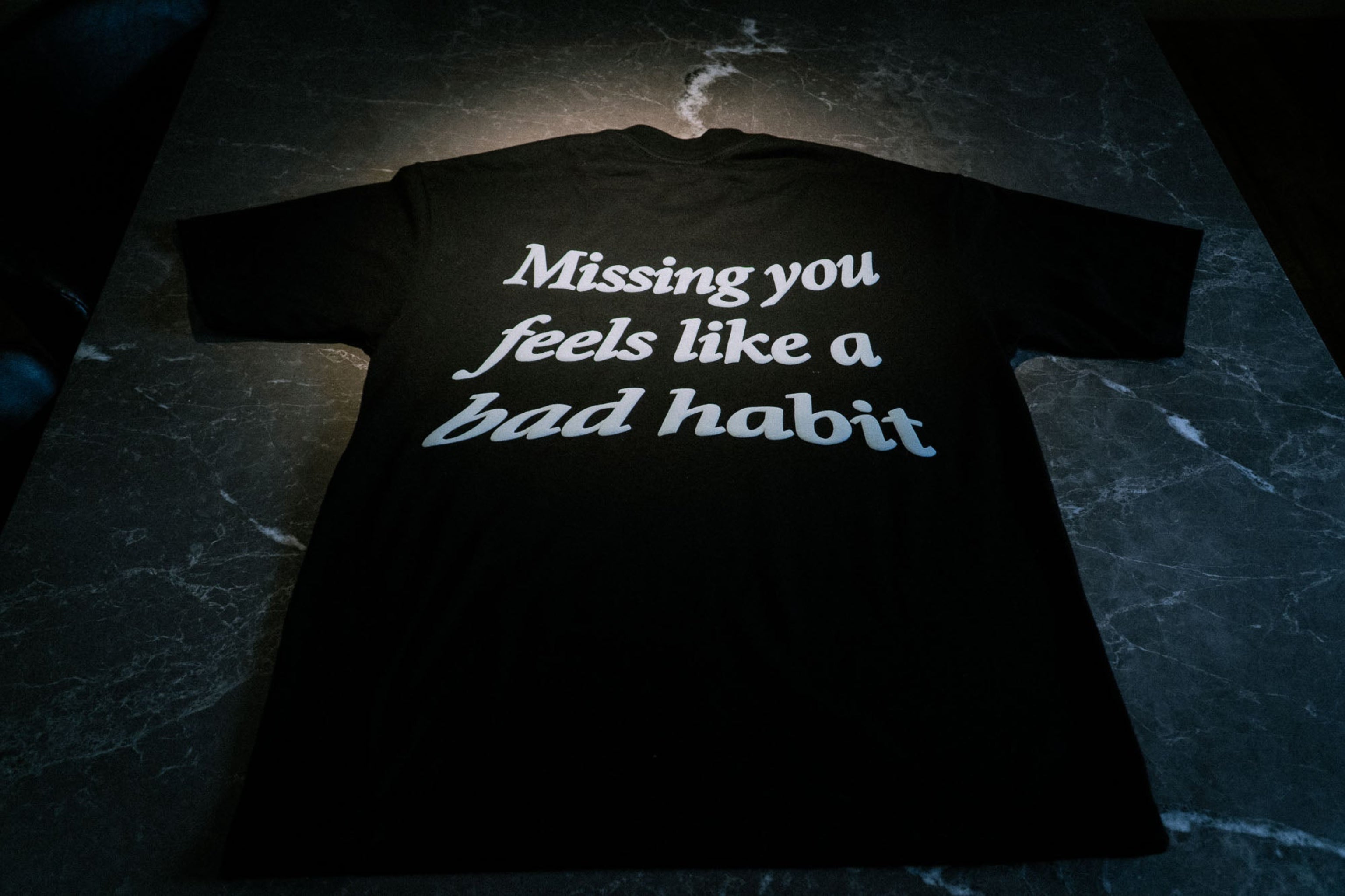 MISSING YOU — Oversized Heavyweight Puff Tee