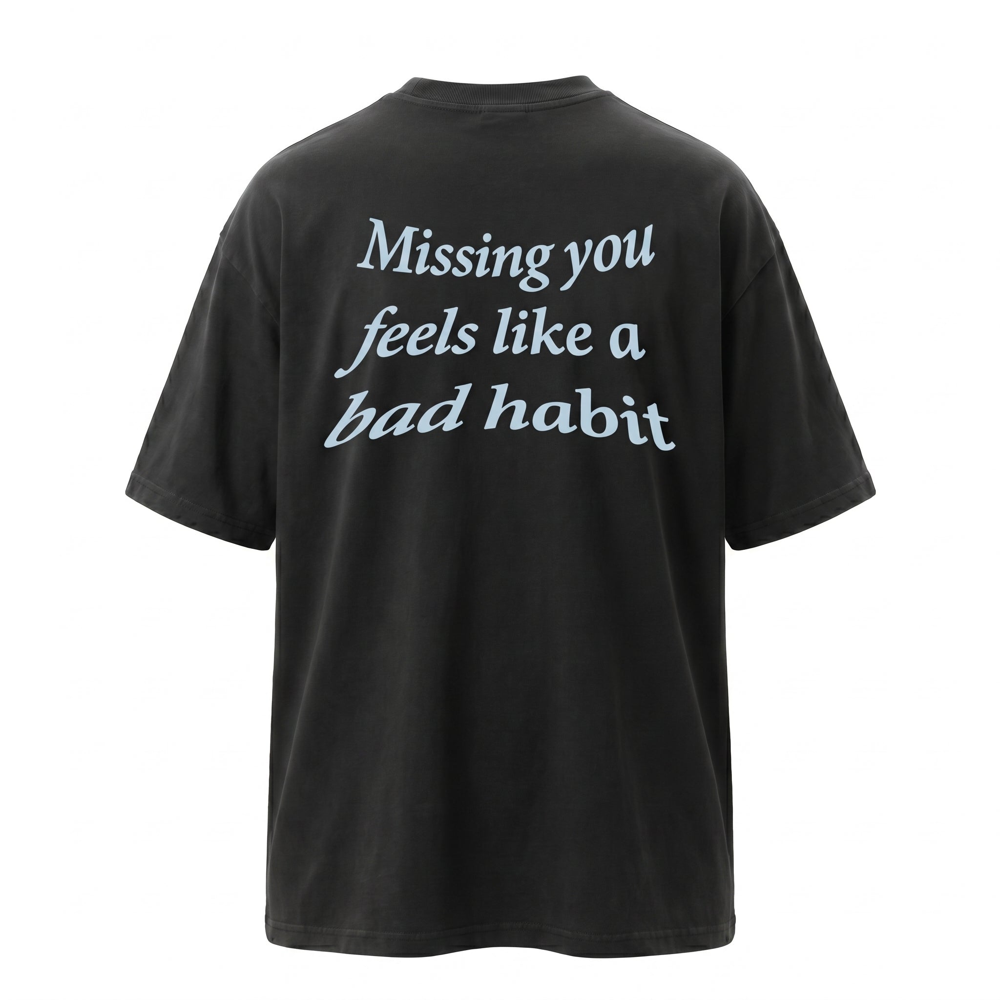 MISSING YOU — Oversized Heavyweight Puff Tee
